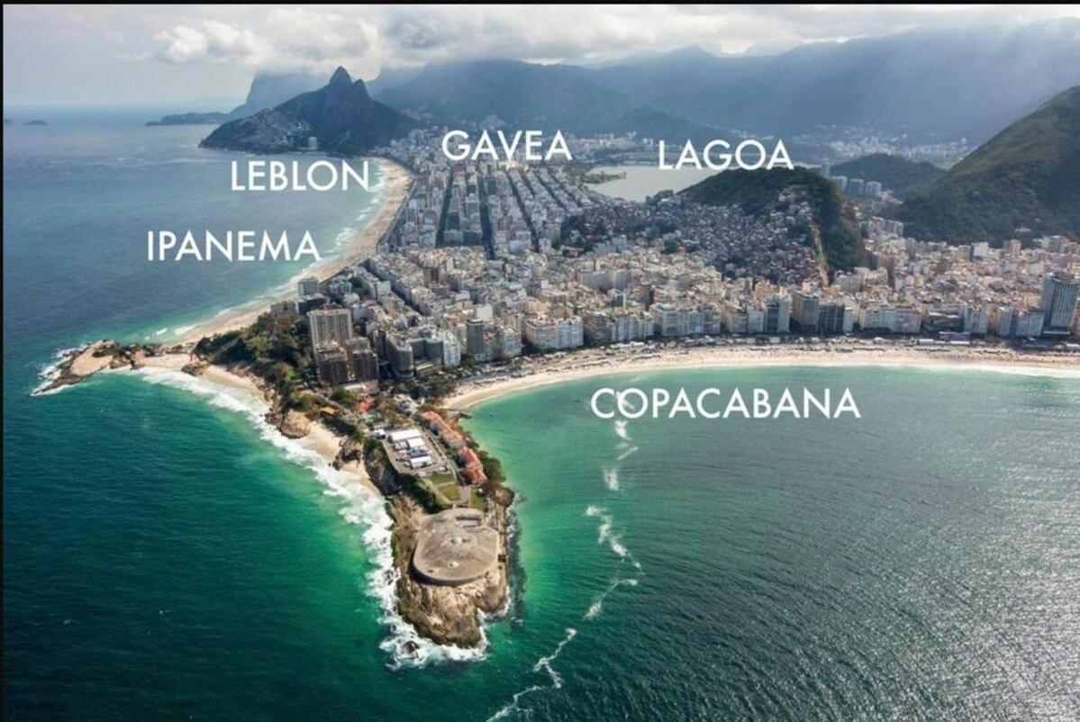 Flat Praia De Copacabana Ipanema - Pe Na Areia Rio de Janeiro Exterior foto